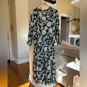 Zara Maxi Floral Dress